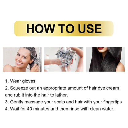 Grayzeal™️Hair Color Bubble Dye Shampoo (Pack of 2)